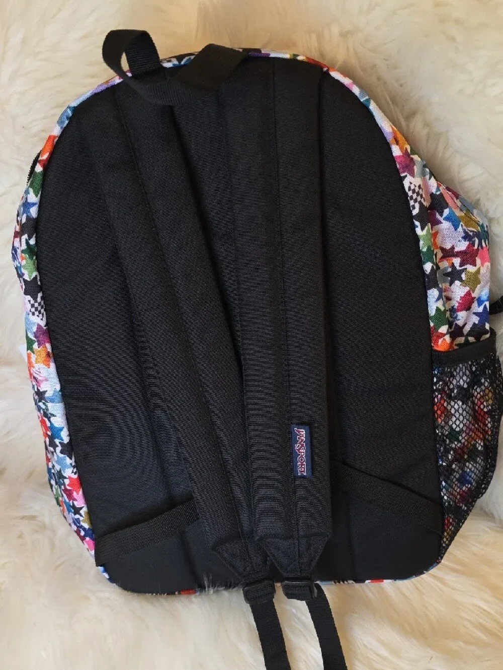 NWT JanSport daypack featuring the colorful 